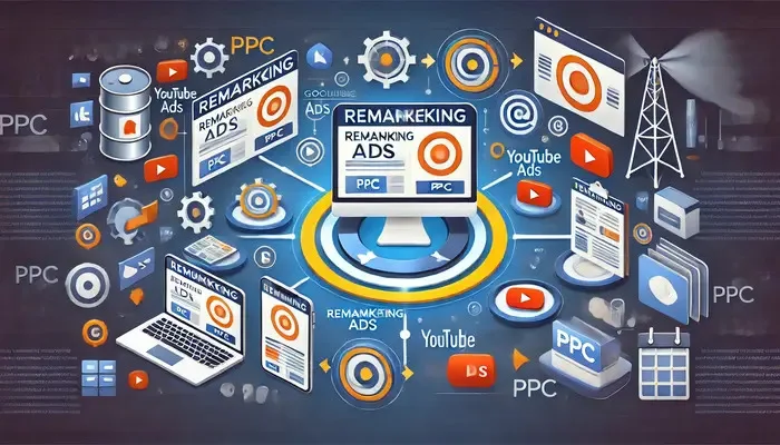 Diagramme des stratégies de remarketing PPC