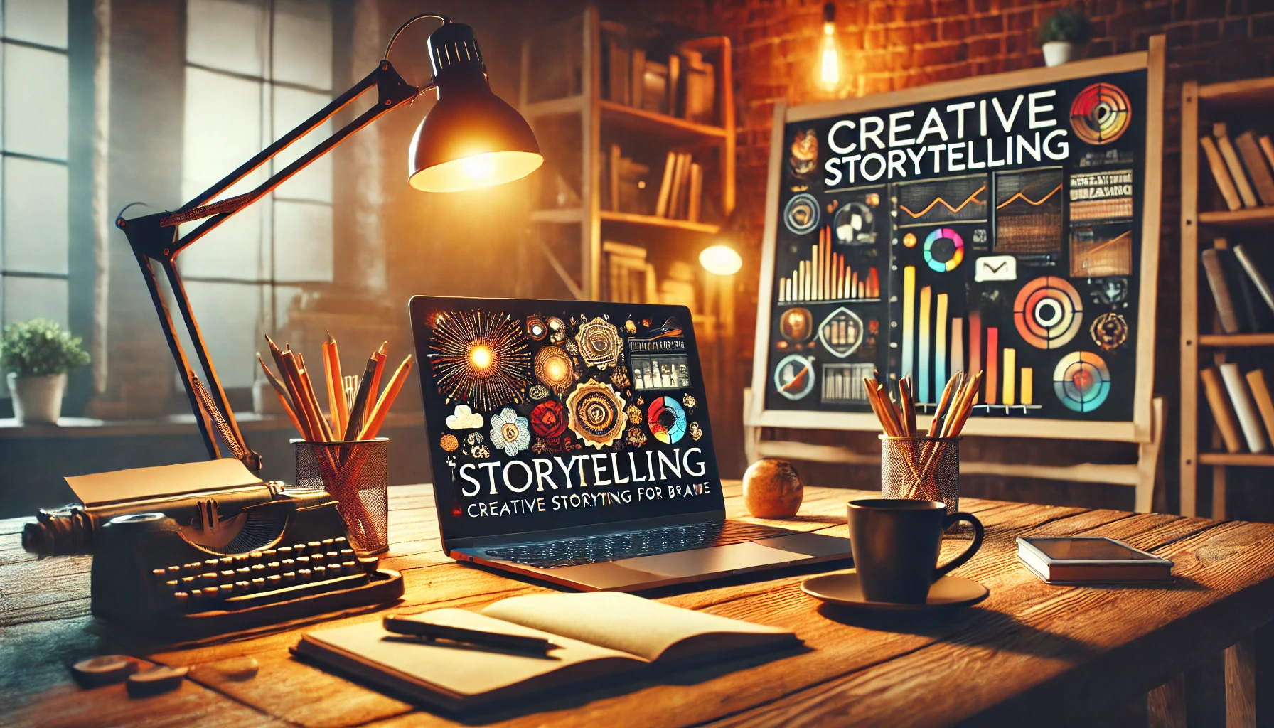 Concept de storytelling créatif